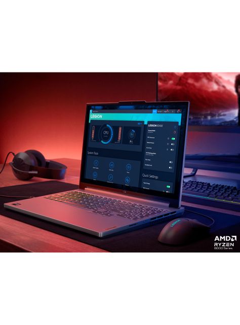 Notebook Legion Slim 5 8845HS AMD Ryzen 7 Serie 8000 NVIDIA GeForce RTX 4060 8GB GDDR6 16GB RAM 1TB SSD 16" WQXGA 240HZ RTX 4060 Luna Grey-9