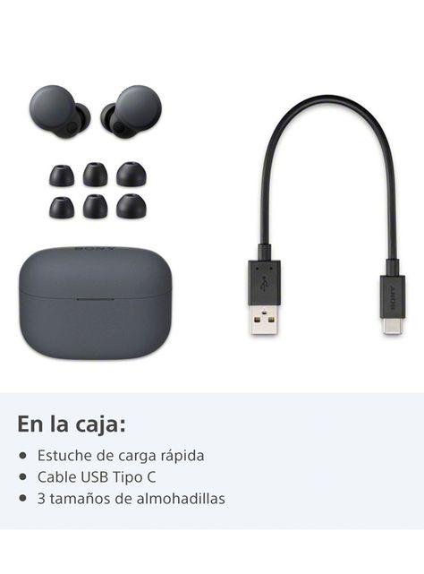 Audífonos Bluetooth Linkbuds S Negro-2