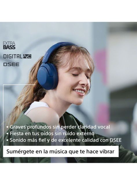 Audífonos Bluetooth con Noice Cancelling WH-XB910N/L-5