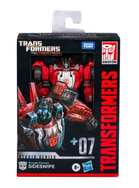 Figura de Acción War for Cybertron Deluxe Sideswipe-4