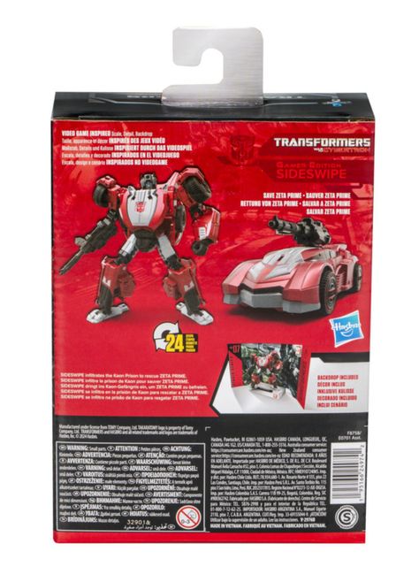Figura de Acción War for Cybertron Deluxe Sideswipe-5