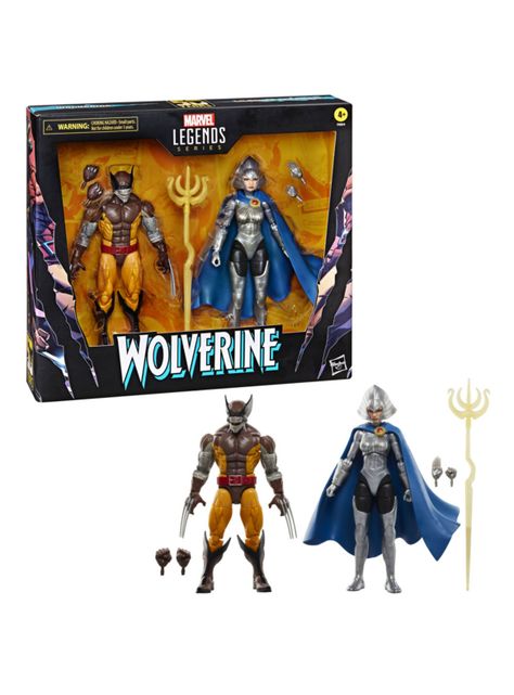 Figura de Acción Wolverine y Lilandra Neramani-3
