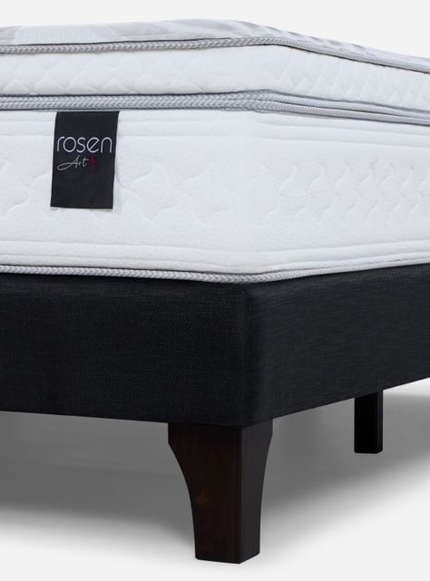 Cama Europea Art 4 King + Respaldo Mauri-4