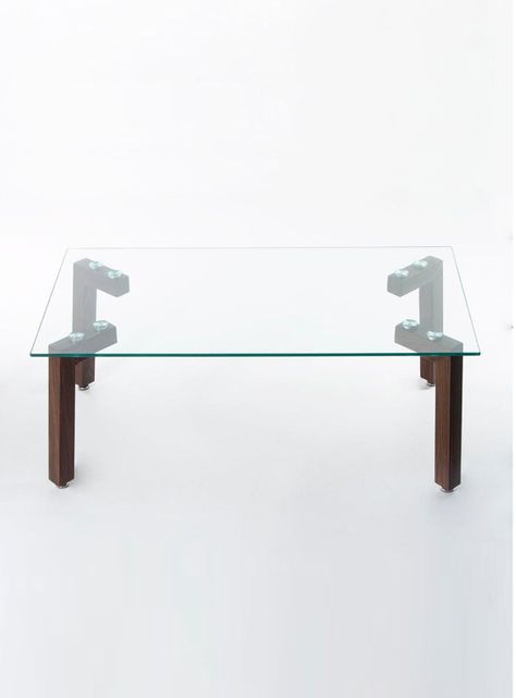 Mesa de Centro Jockey Nogal 60x110 cm-0