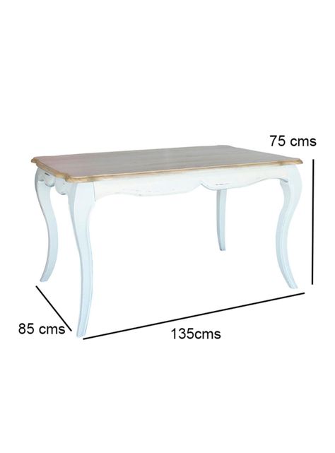 Comedor Vittoria Blanco + 4 Sillas Albayalde-1