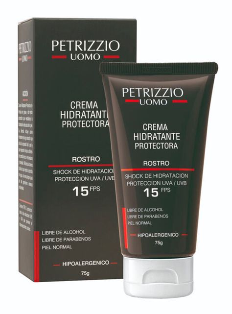 Crema Petrizzio Hidratante Protectora Hombre SPF 15 75 g-0