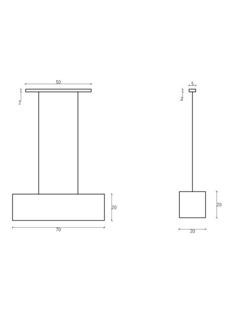 Lámpara Colgante R2 Gris-2