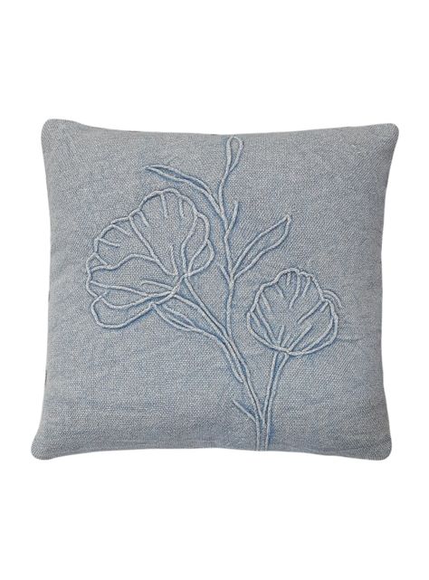Cojín Flor Relieve 50x50 cm-0