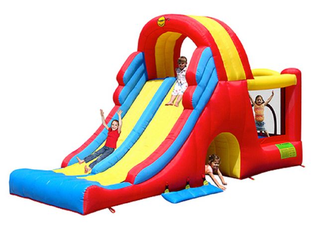 Juego Inflable Megaresbalín Blast Zone-3