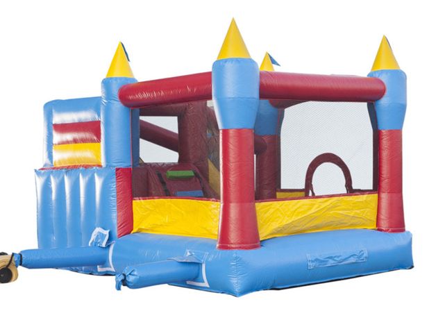 Juego Inflable Castillo Tobogán 4-1