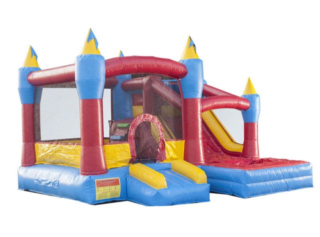 Juego Inflable Castillo Tobogán 4-2
