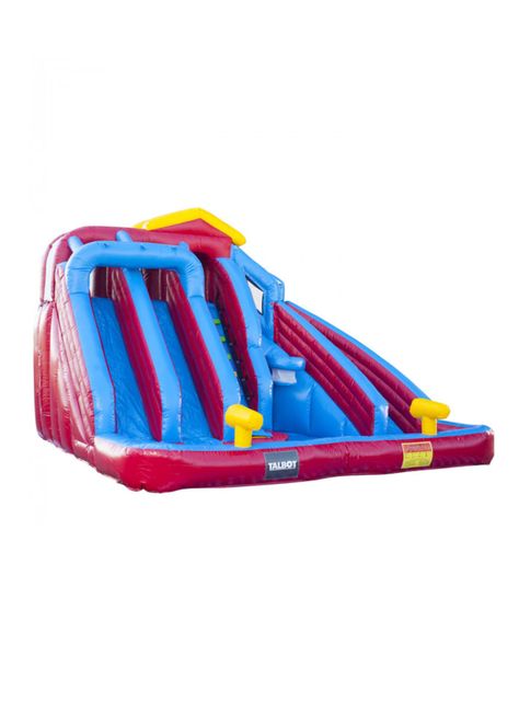 Tobogán Triple Acuático 6x5m-1