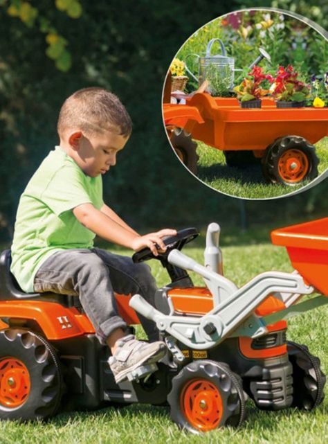 Tractor a Pedales con Carro Talbot-1