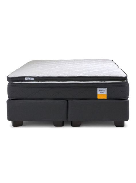 Cama Americana Eurotop 2 Plazas Plus Base Dividida + Topper-1