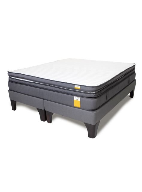 Cama Europea Súper King + Topper-0