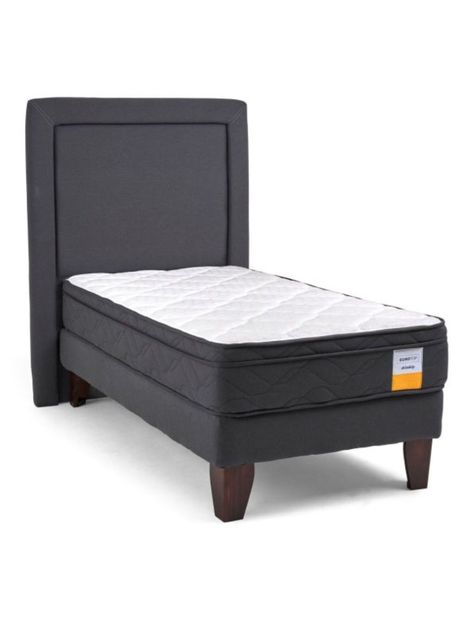 Cama Europea 1.5 Plazas + Respaldo-2