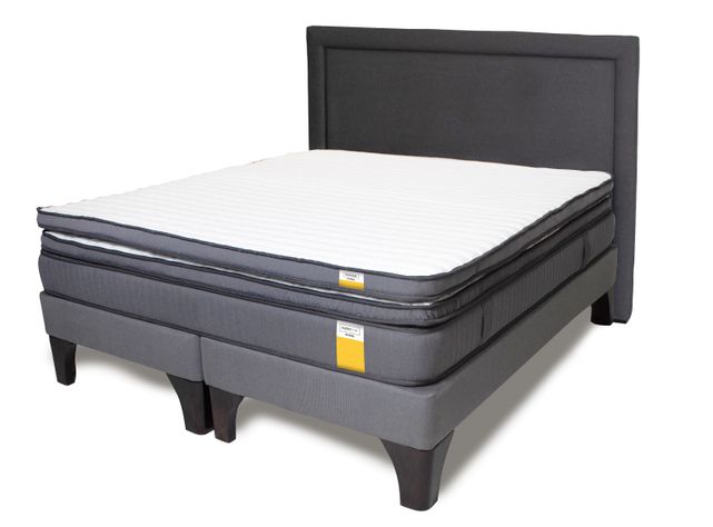 Cama Europea King + Topper + Respaldo-2