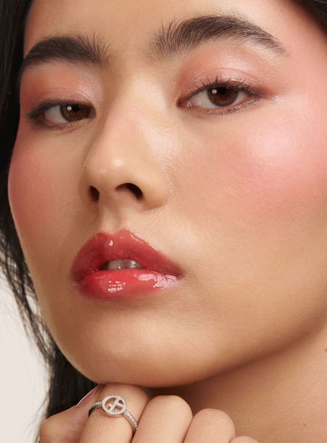 Brillo de Labios Prisma Glass 04 Cherry Glaze 4 ml Giorgio Armani-2