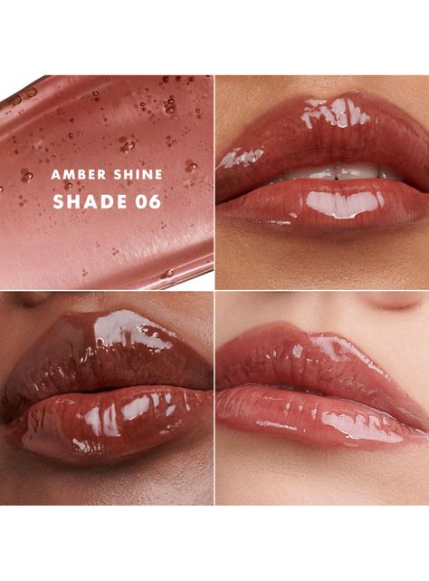 Brillo de Labios Prisma Glass 06 Amber Shine 4 ml Giorgio Armani-1