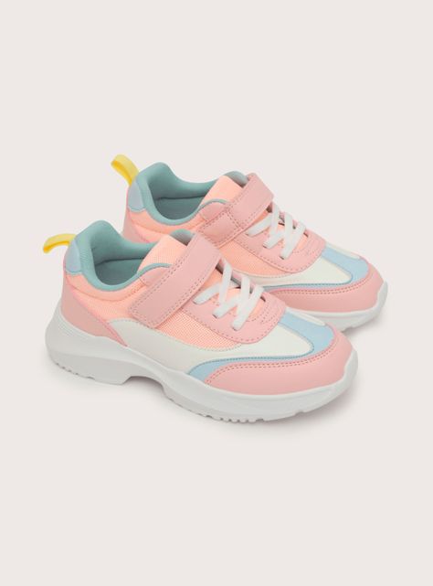 Zapatilla Urbana Liv Diseño  Chunky Velcro Niña-1