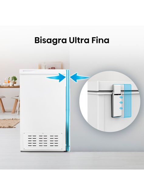 Freezer Horizontal Frío Directo 95 Litros Dual Function FT125D4AW1-5