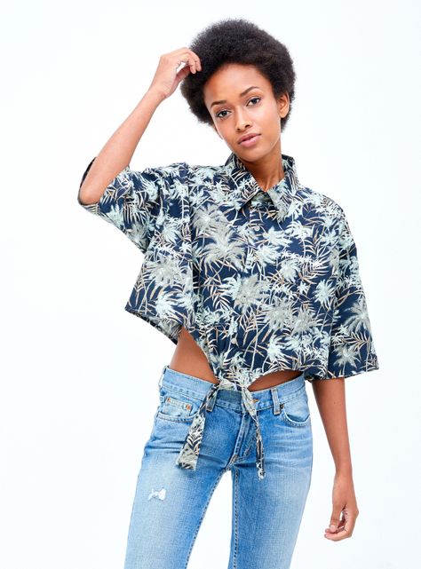 Blusa Lovemade D Pierre Palmeras Talla XXXL-0