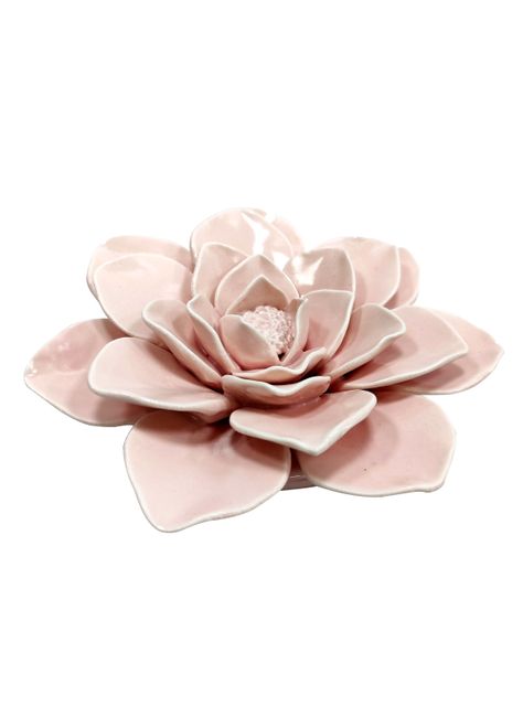 Flor Decorativa Rosa Palo-2