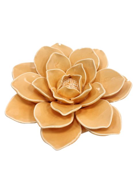 Flor Decorativa Naranjo-2