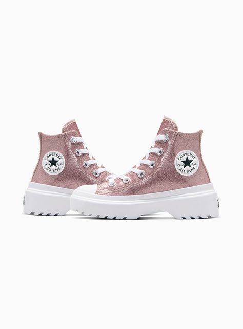 Zapatilla Urbana Glitter Niña Taylor All Star Lugged Lift-1