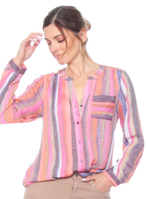 Blusa Manga Larga Estampada-2