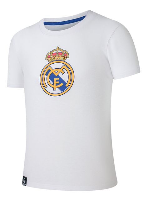 Polera Real Madrid Logo Basic T-Shirt-0