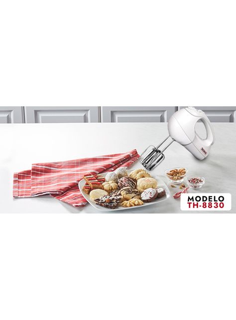 Batidora Manual TH-8830M Blanco-6