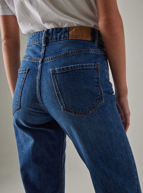 Jeans Básico Regular Tiro Alto-3