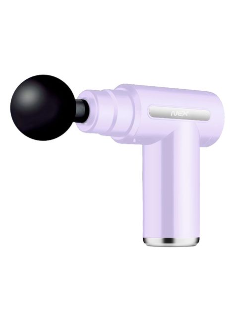 Pistola de Masaje 6 Niveles con Control Digital y Estuche Lavanda-0