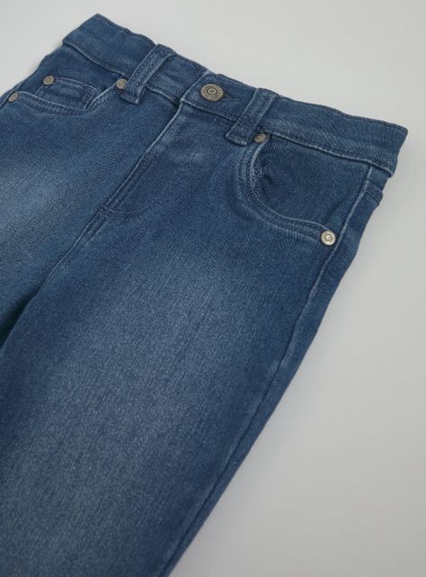 Jeans Básico Vaquero Niño-2