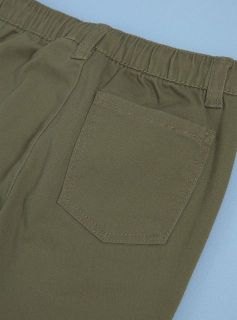 Pantalón Jogger Color con Cintura Ajustable-2