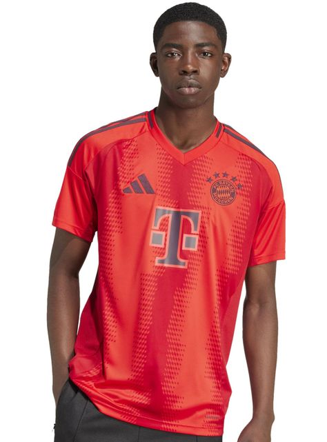 Camiseta de Fútbol Jersey Soccer Fcb H Jsy Rojo-0