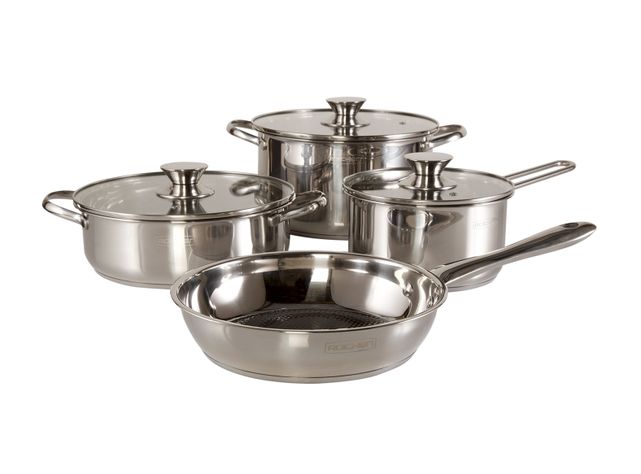 Batería de Cocina Infinity Acero Inoxidable 7 Piezas-0