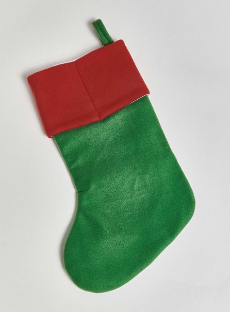 Bota de Navidad Santa Verde-1