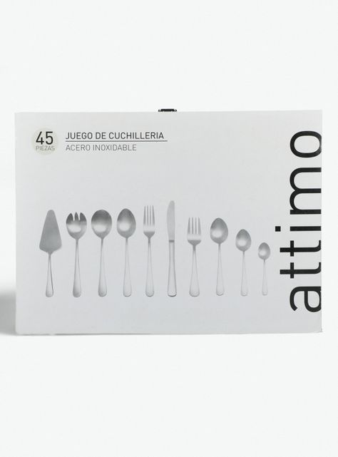 Juego Cuchillería Smooth 45 Piezas-3