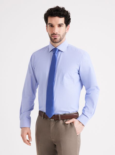 Camisa Vestir Fantasía Semi Slim-0