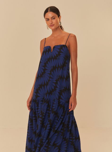 Vestido con Tiras Color-0