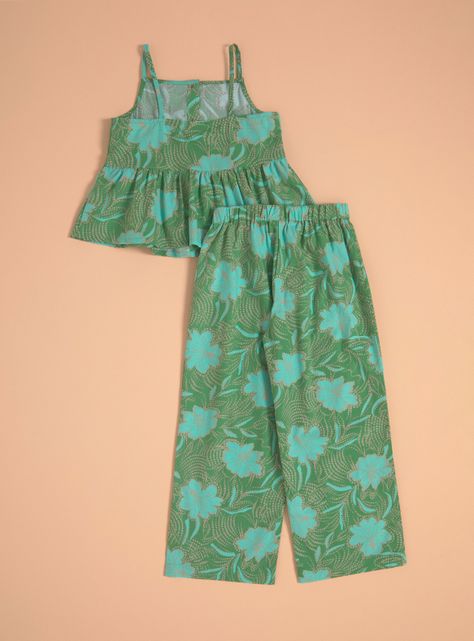 Blusa Set Pantalón Estampado-3