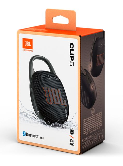 Parlante Bluetooth Clip 5 Negro-6