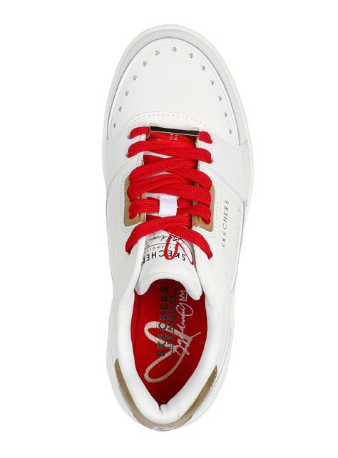 Zapatilla Urbana Detalle Color Cordón Uno Court Mujer-3