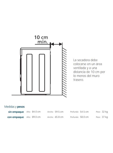 Secadora Eléctrica Frontal 10 Kg Diamond Gray 220v SEM010VDCL0-1