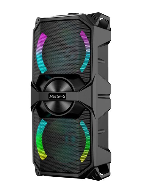 Parlante Karaoke Bluetooth 6000W MGLUXOR Negro-1