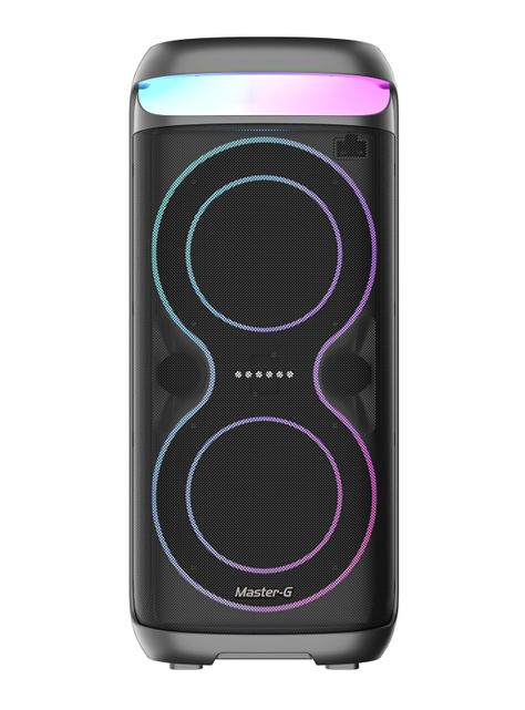 Parlante Karaoke Bluetooth 14000W MGCHAMPION Negro-0