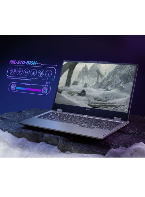 Notebook Gamer LOQ i5 12450HX Nvidia GeForce RTX 3050 6GB GDDR6 16GB RAM 512GB SSD 15.6 FHD 144Hz Luna Grey-6
