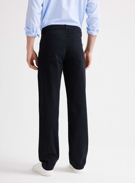Pantalón Twill Corte 5 Bolsillos Regular Fit Spandex-1